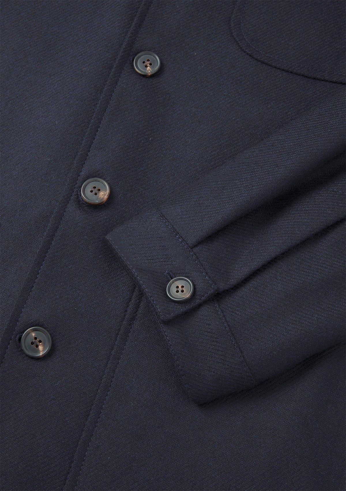 Navy Twill Teba Jacket