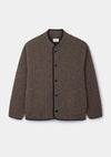 Mushroom Boiled Wool Jacket, Chore Jacket - SIRPLUS