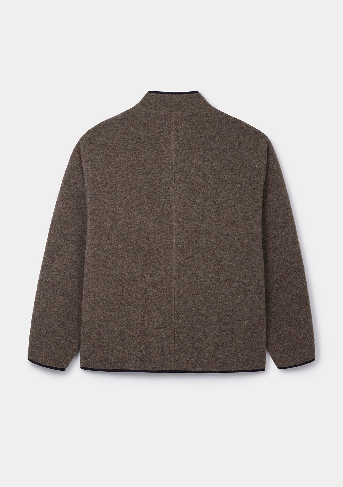 Mushroom Boiled Wool Jacket | SIRPLUS