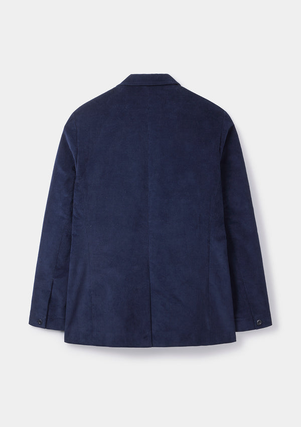 Navy Cotton Pincord Blazer