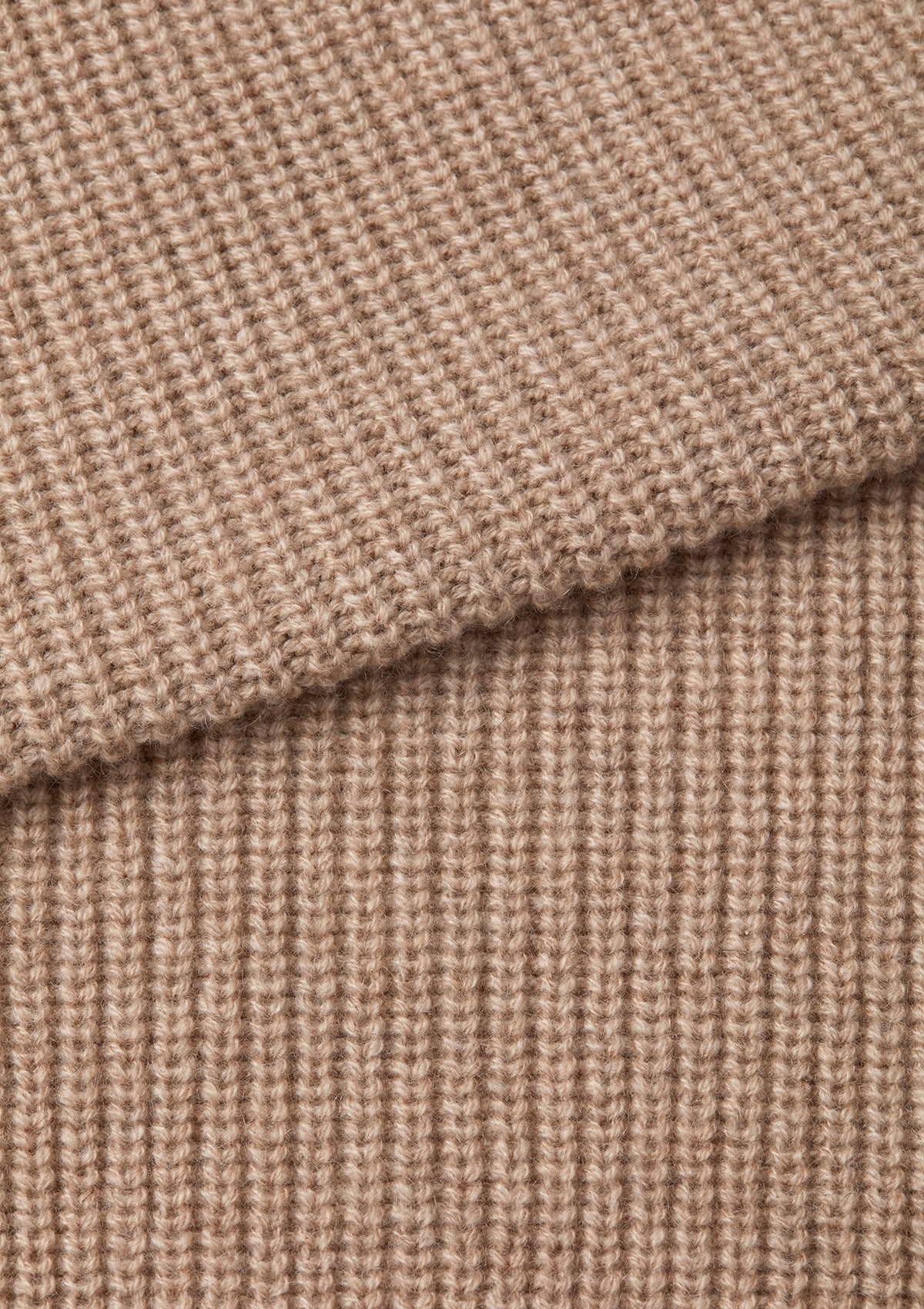 Oatmeal Cashmere Knit Gilet
