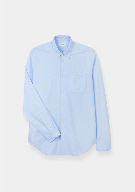 Pale Blue Oxford Button-Down Shirt by SIRPLUS