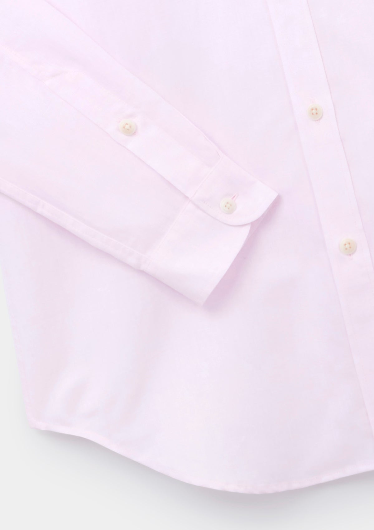 Pink Cotton Linen Shirt, Collar Shirt - SIRPLUS