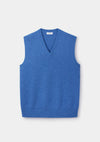 River Blue Lambswool Vest
