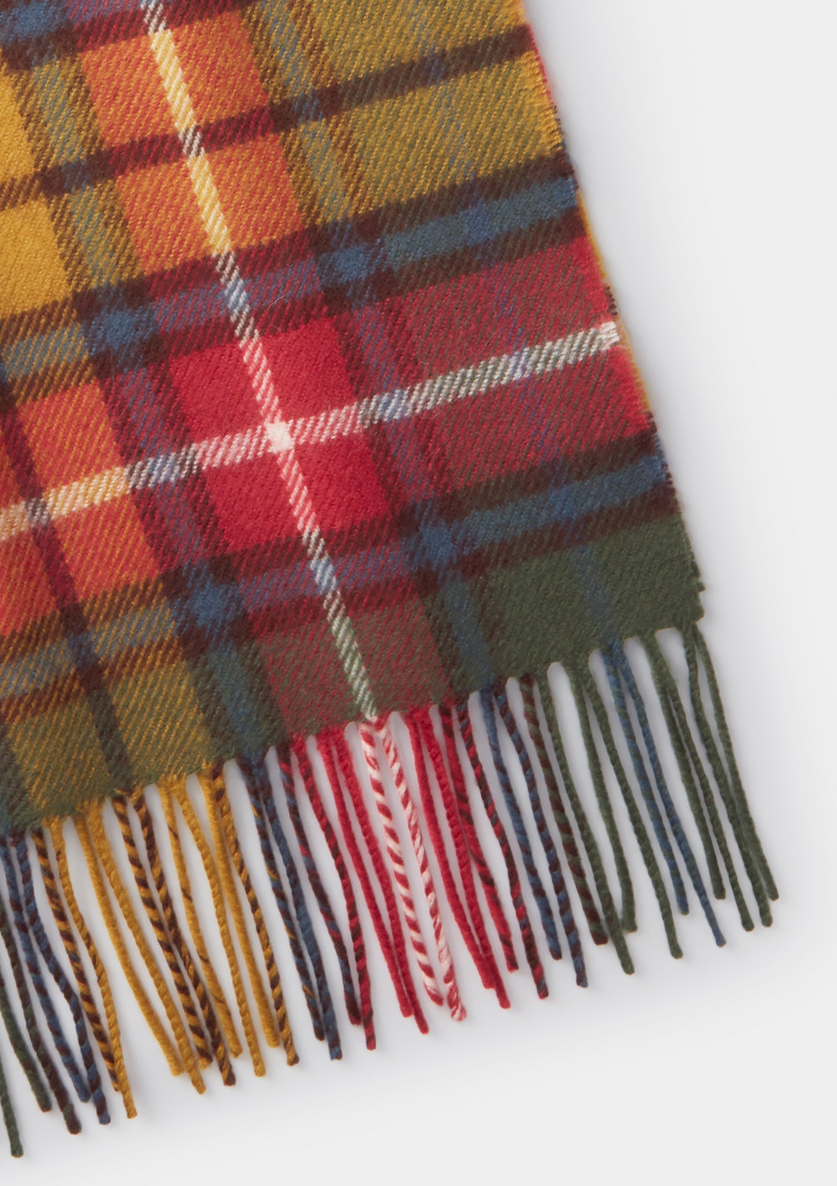 Antique Tartan Lambswool Scarf, Scarf - SIRPLUS