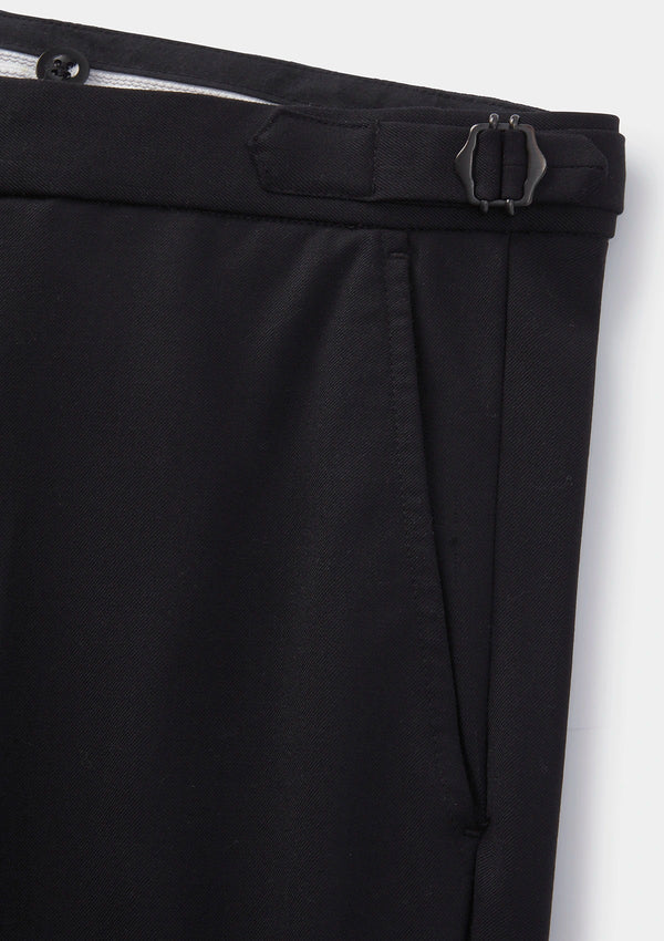 Black Wool Formal Trousers, Formal Trousers - SIRPLUS