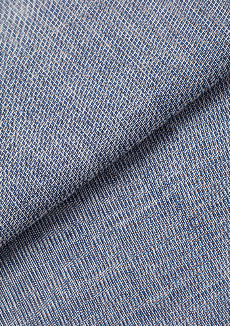 Blue Pinstripe Casual Shirt, Overshirt - SIRPLUS