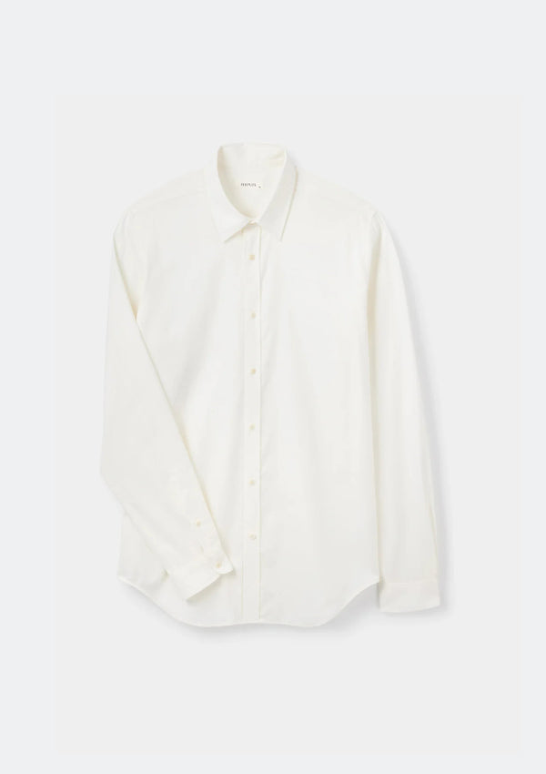 Cream Cotton Cashmere Shirt by SIRPLUS