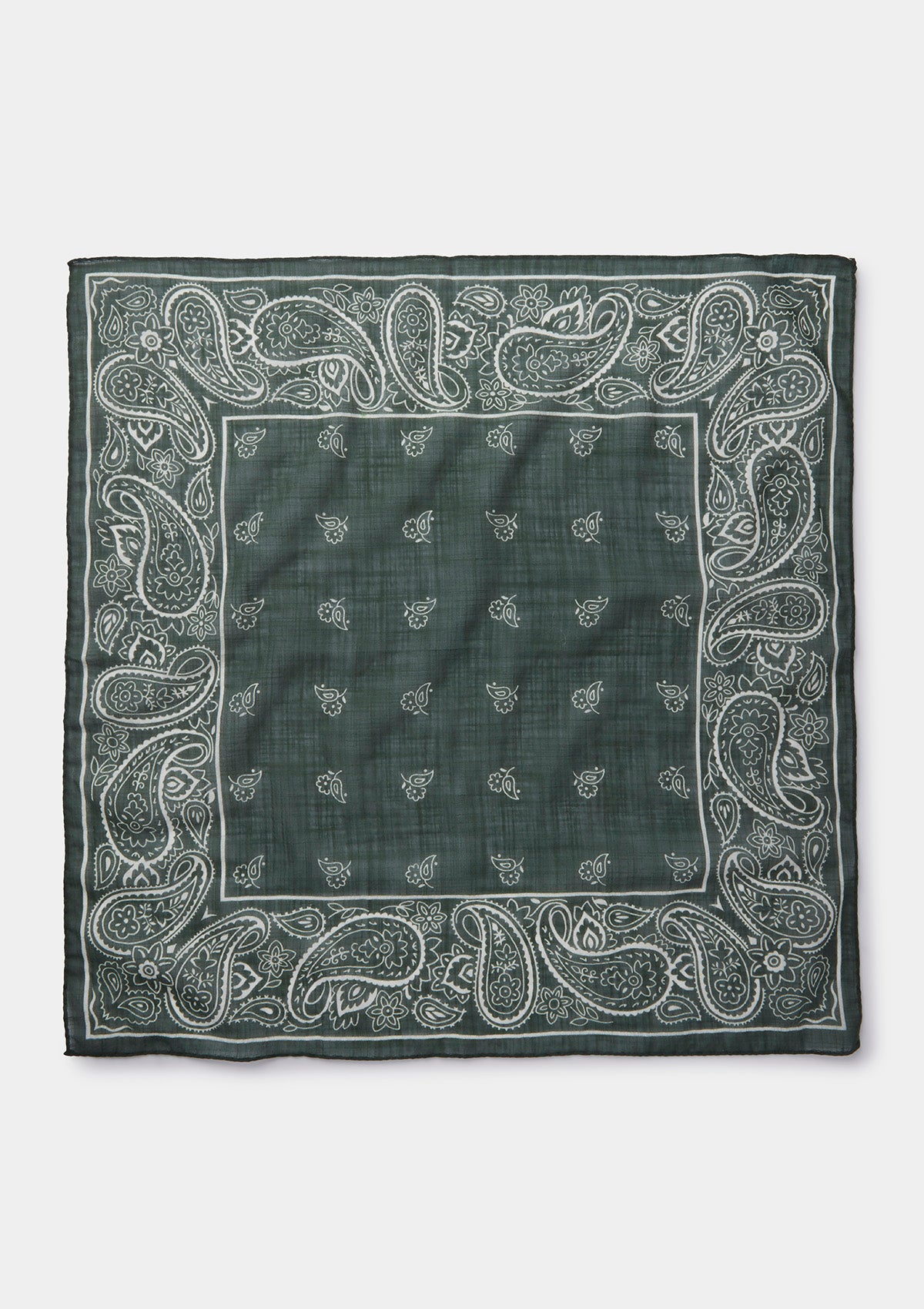 Green Paisley Bandana, Bandana - SIRPLUS