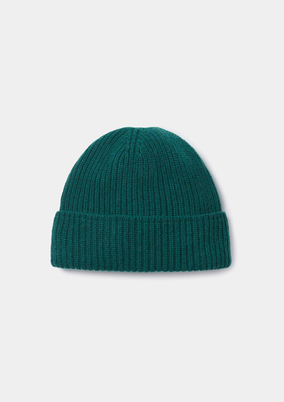 Green Cashmere Beanie, Hat - SIRPLUS