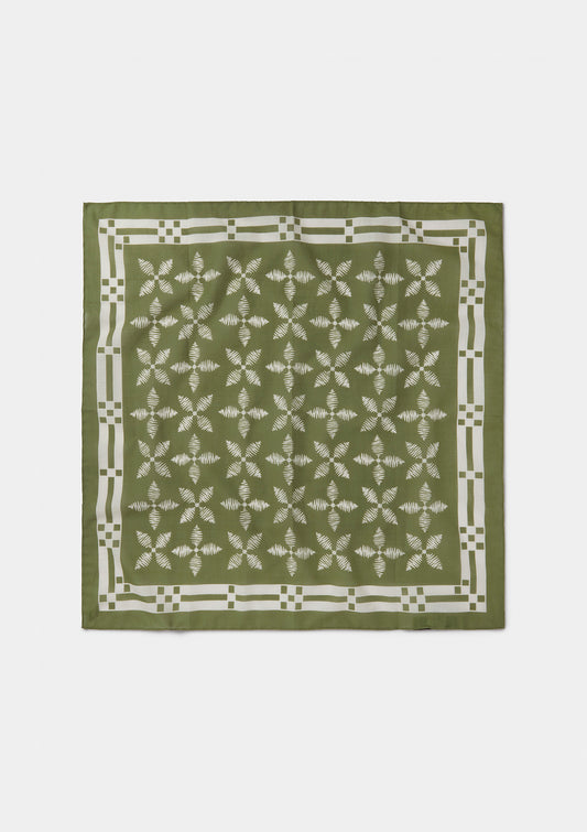 Green Palm Bandana