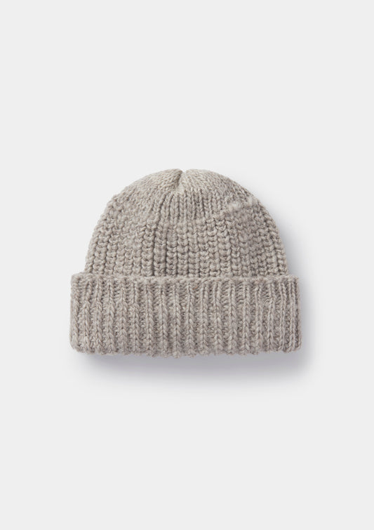 Grey Undyed Wool Gatherers SIRPLUS Fisherman Cap, Hats - SIRPLUS