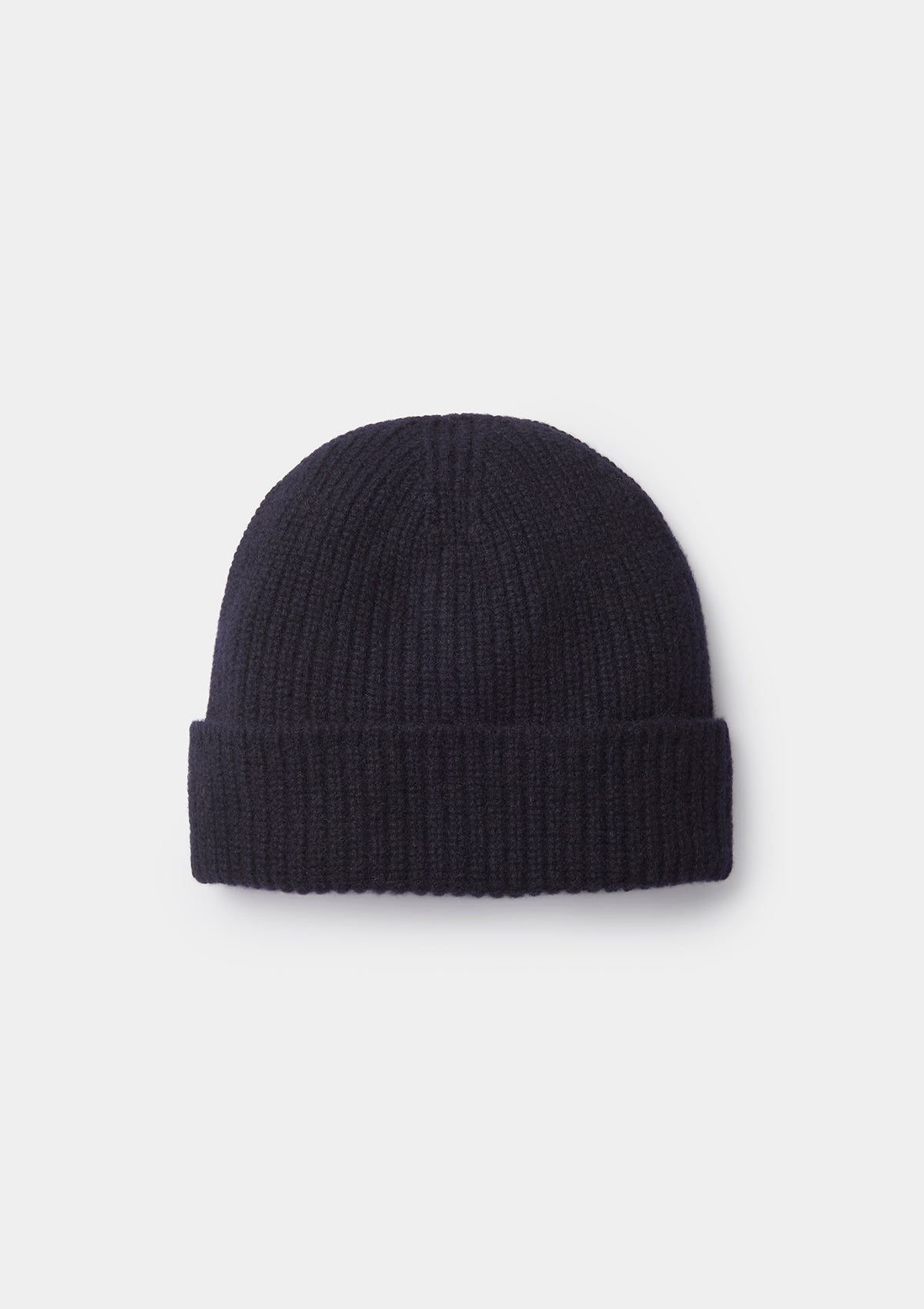 Navy Cashmere Beanie, Hat - SIRPLUS