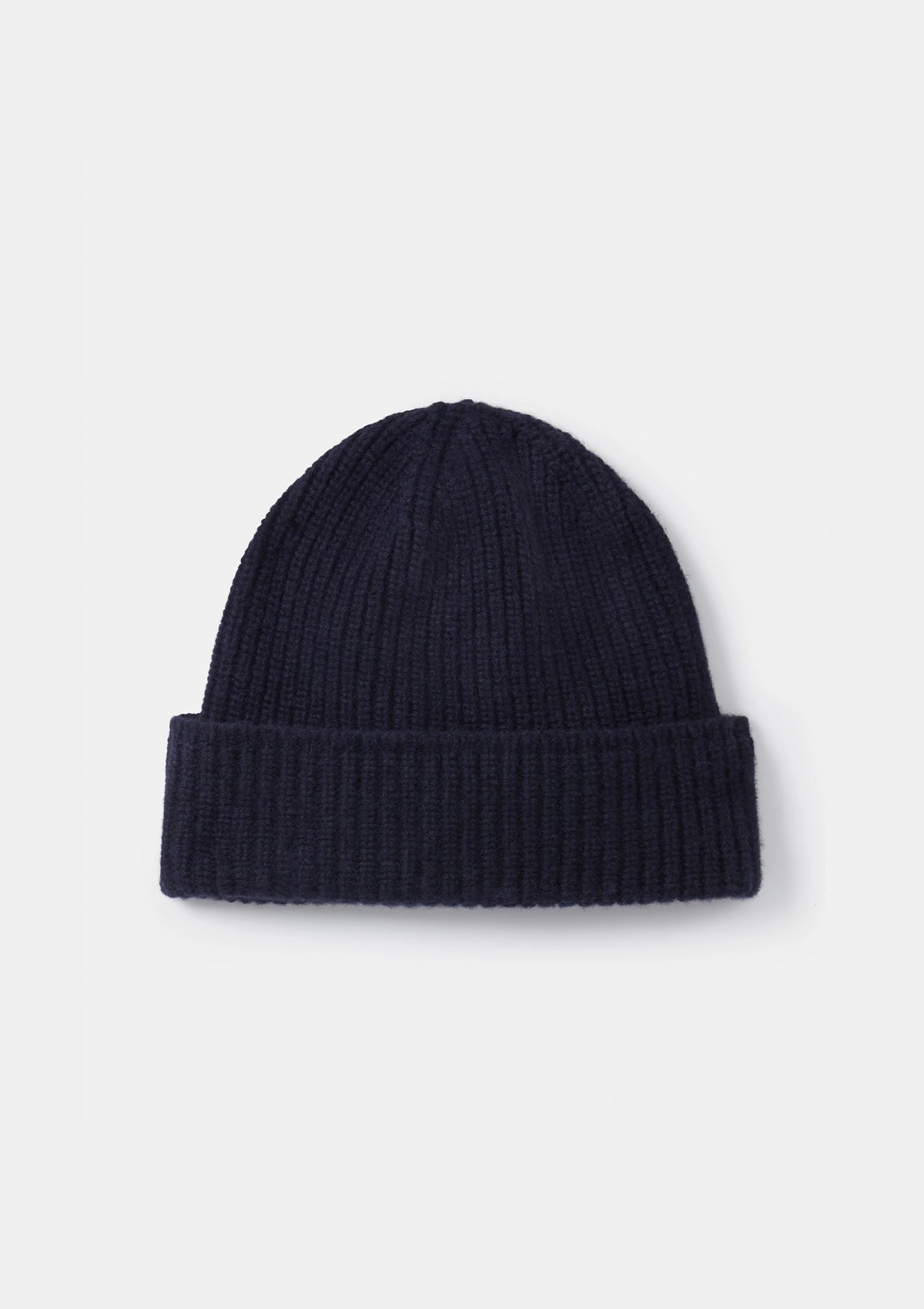 Navy Cashmere Beanie, Hats - SIRPLUS