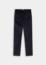 Navy Cotton-Corduroy Casual Trouser, Casual Trousers - SIRPLUS