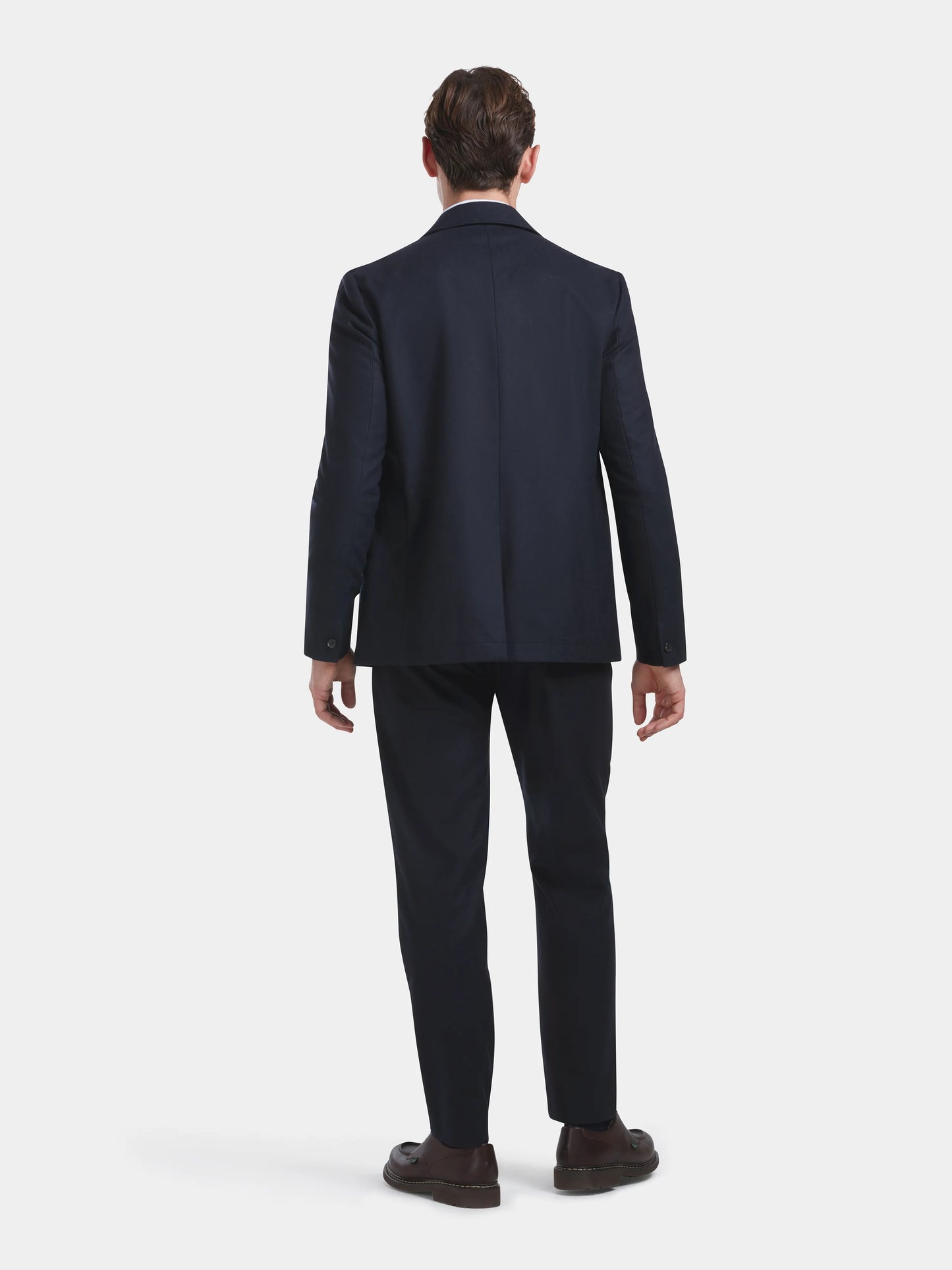 Navy Wool Cashmere Blazer, Blazer - SIRPLUS