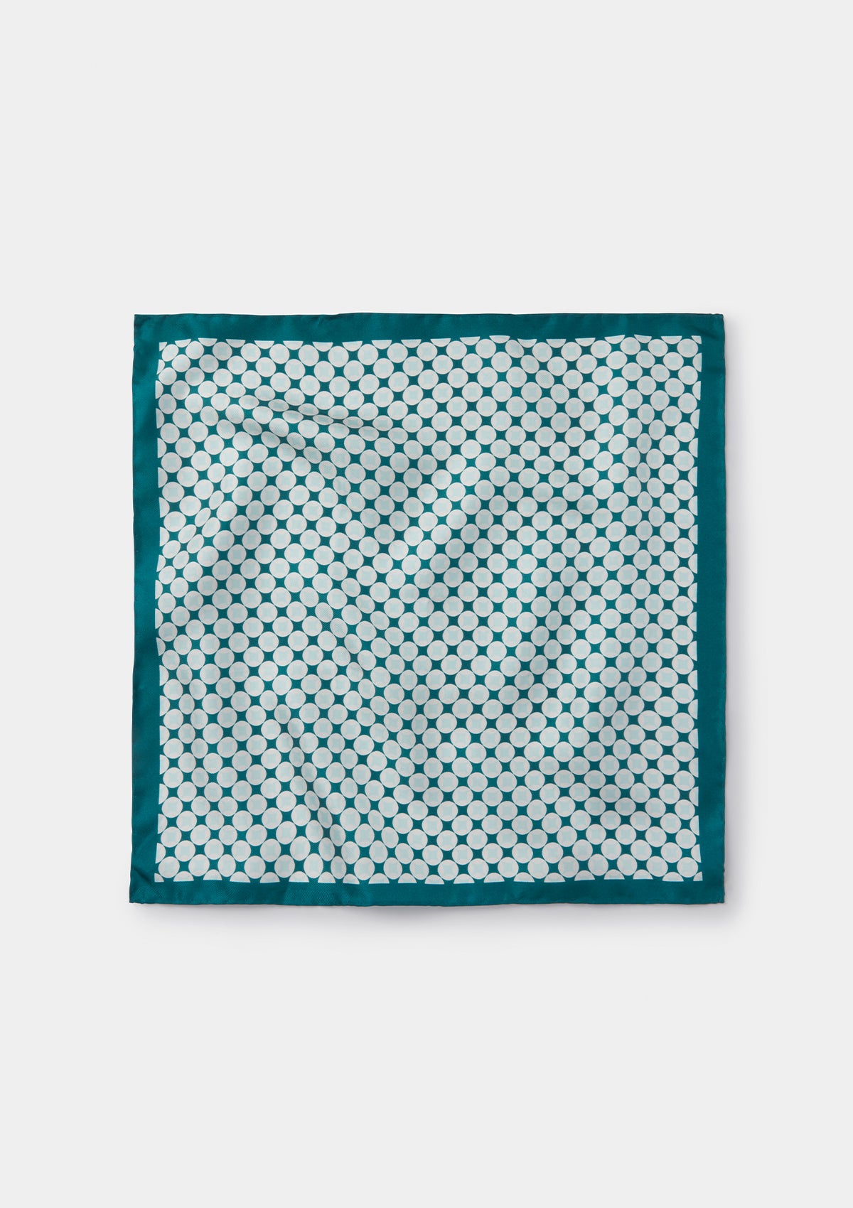 Pacific Blue Silk Pocket Square, Pocket Square - SIRPLUS