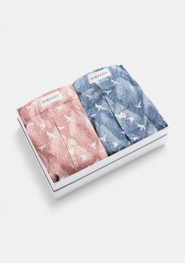 Peace Park Boxer Short Gift Box - Made with Liberty Fabric, Gift Box - SIRPLUS