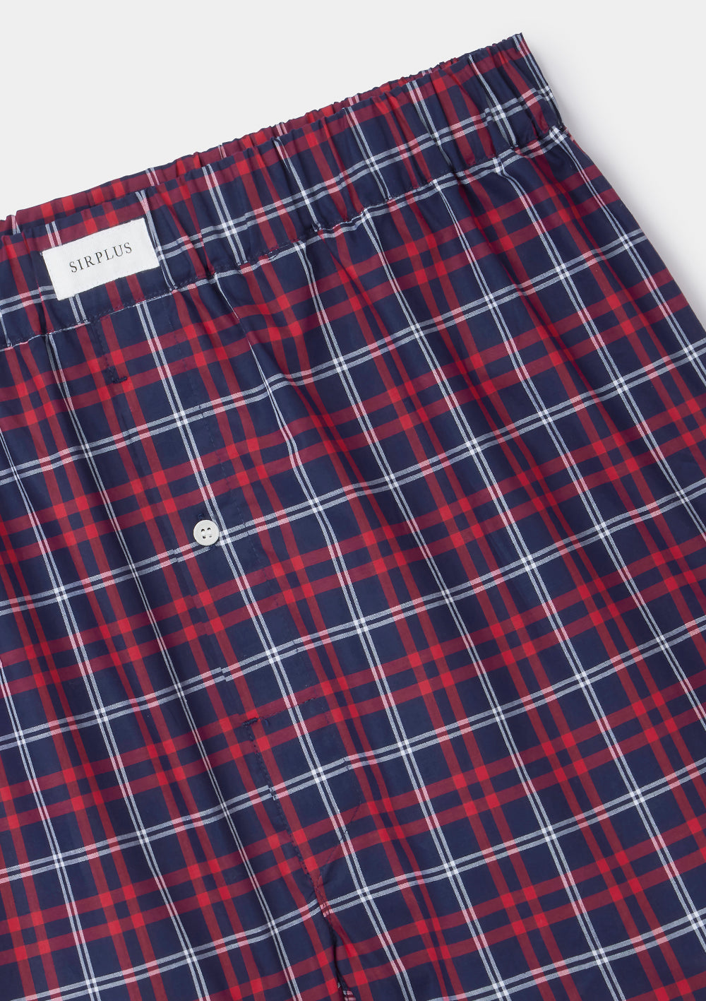 Red Ranger Check Cotton Boxer Shorts