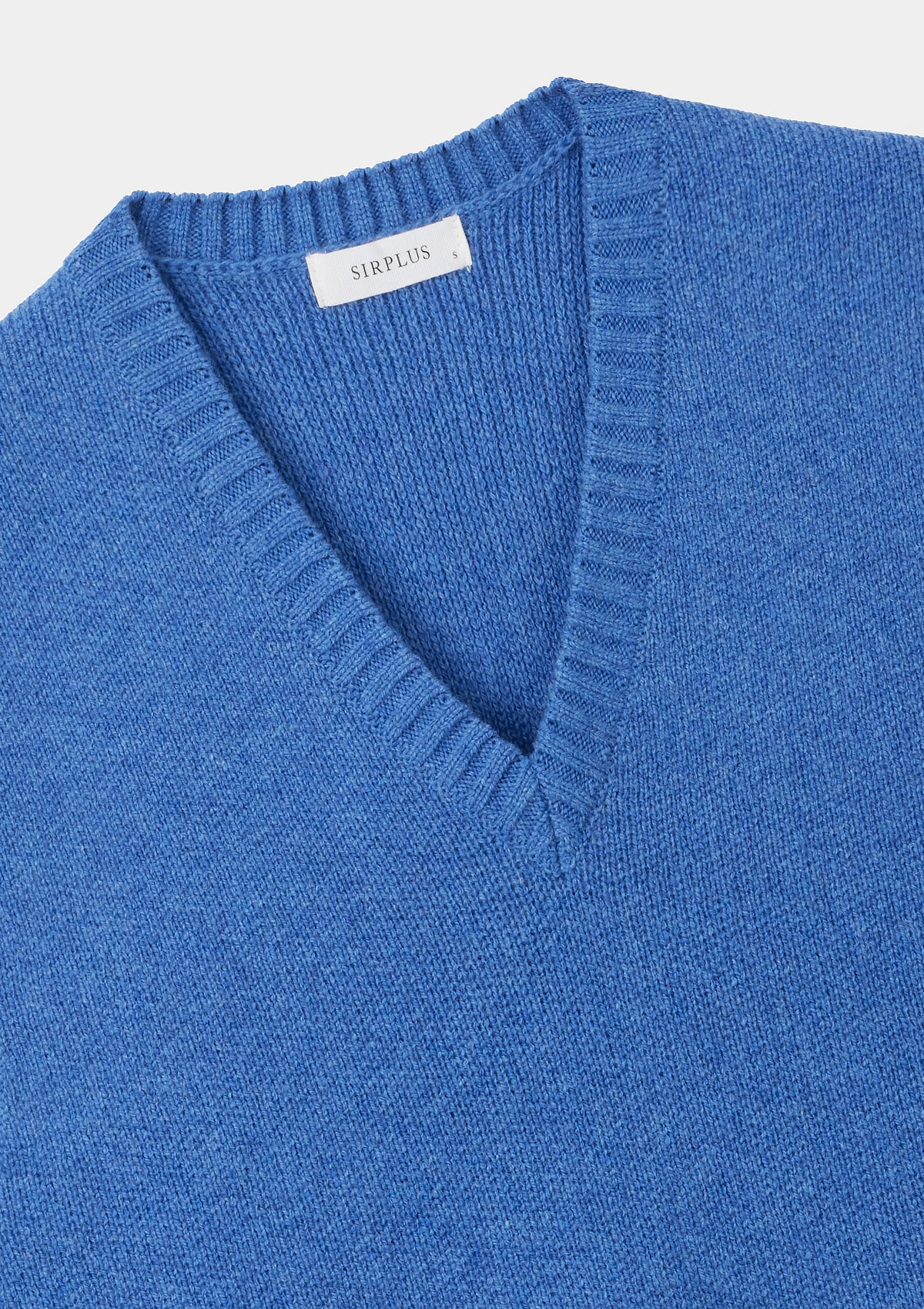 River Blue Lambswool Vest