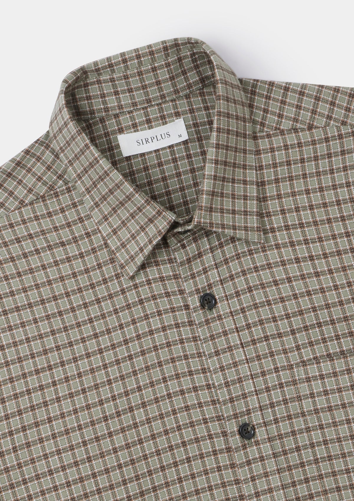 Sage Check Flannel Shirt