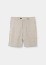 Sand Cotton Linen Shorts, Shorts - SIRPLUS