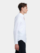 White Oxford Grandad Shirt, Grandad Shirt - SIRPLUS