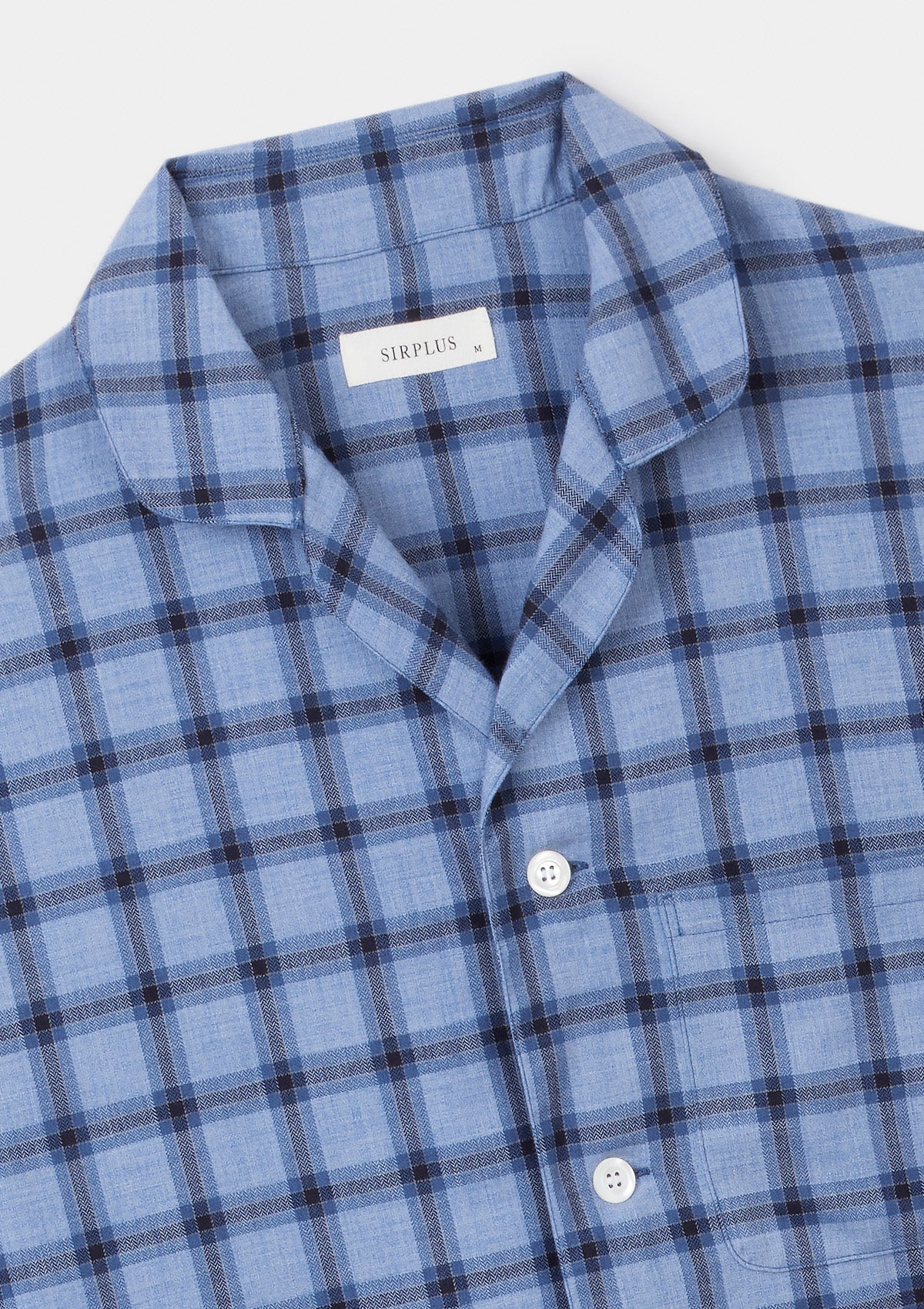 Blue Check Cotton-Wool Pyjamas, Pyjamas - SIRPLUS