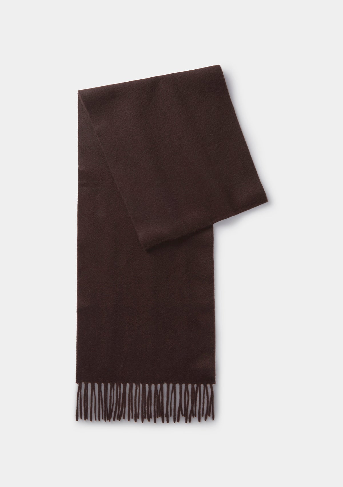 Brown Cashmere Scarf, Scarf - SIRPLUS
