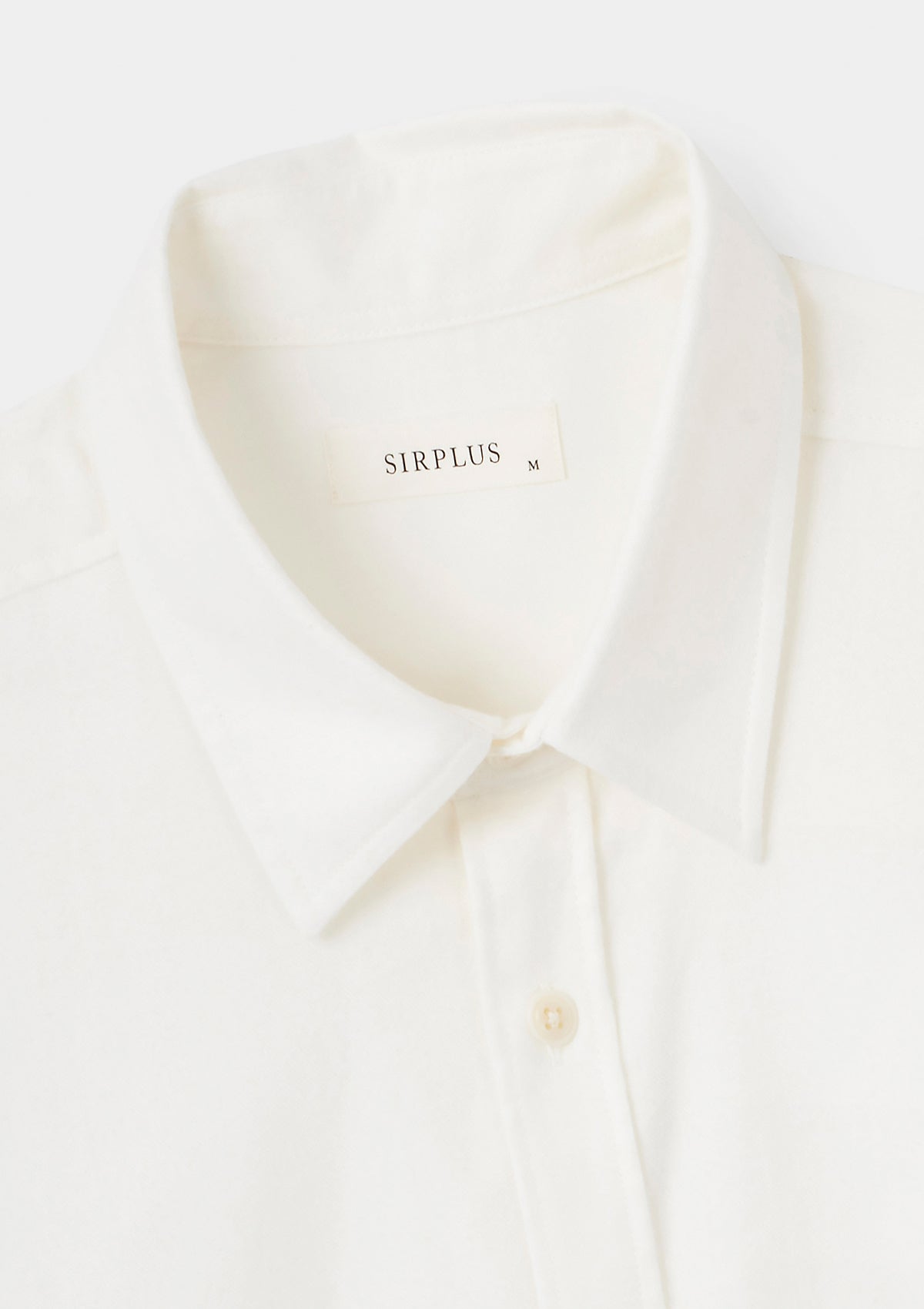 Cream Cotton Cashmere Shirt