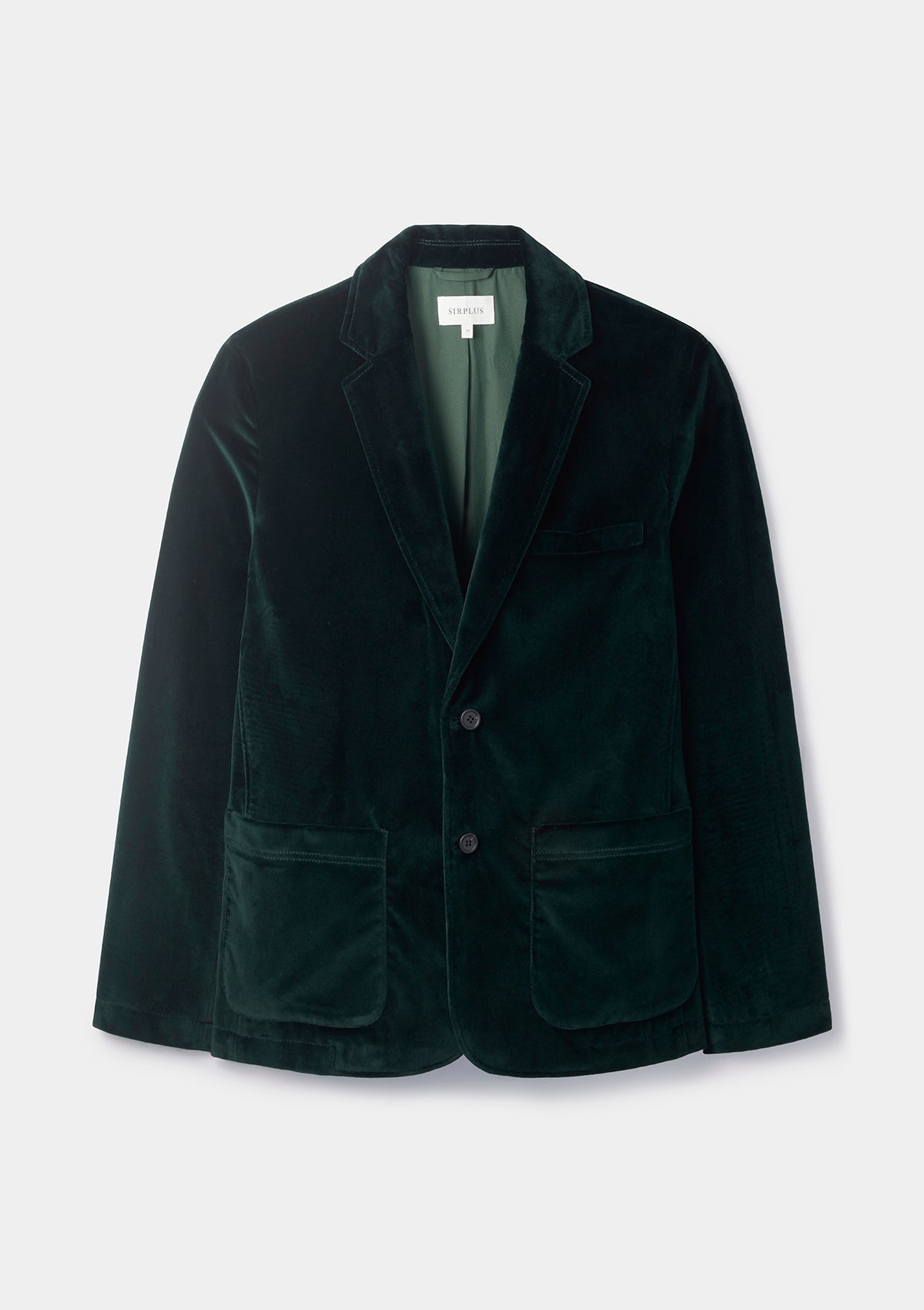 Ivy Green Velvet Blazer, Blazer - SIRPLUS