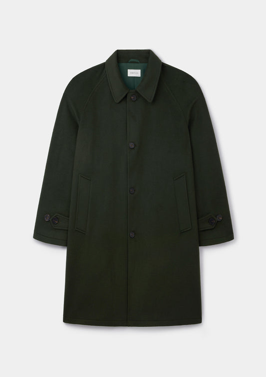Juniper Green Cashmere Overcoat, Coat - SIRPLUS