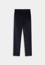 Navy Cotton-Corduroy Casual Trouser, Casual Trousers - SIRPLUS