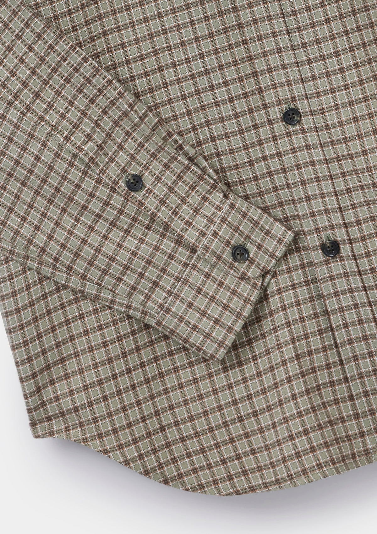 Sage Check Flannel Shirt