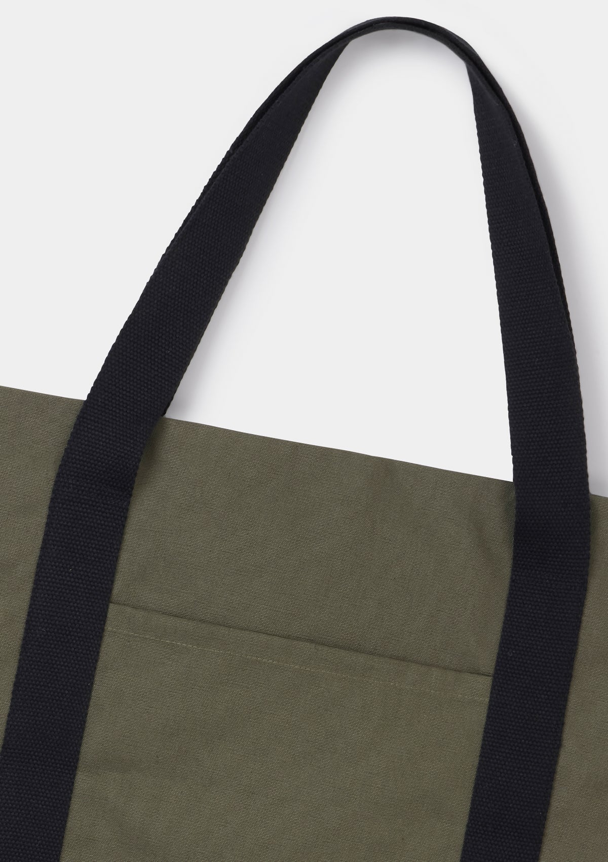 Sage Green Cotton Canvas Bag