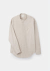 Sand Cotton Cashmere Grandad Shirt by SIRPLUS