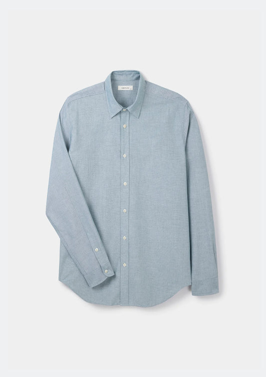 Sea Green Oxford Shirt by SIRPLUS