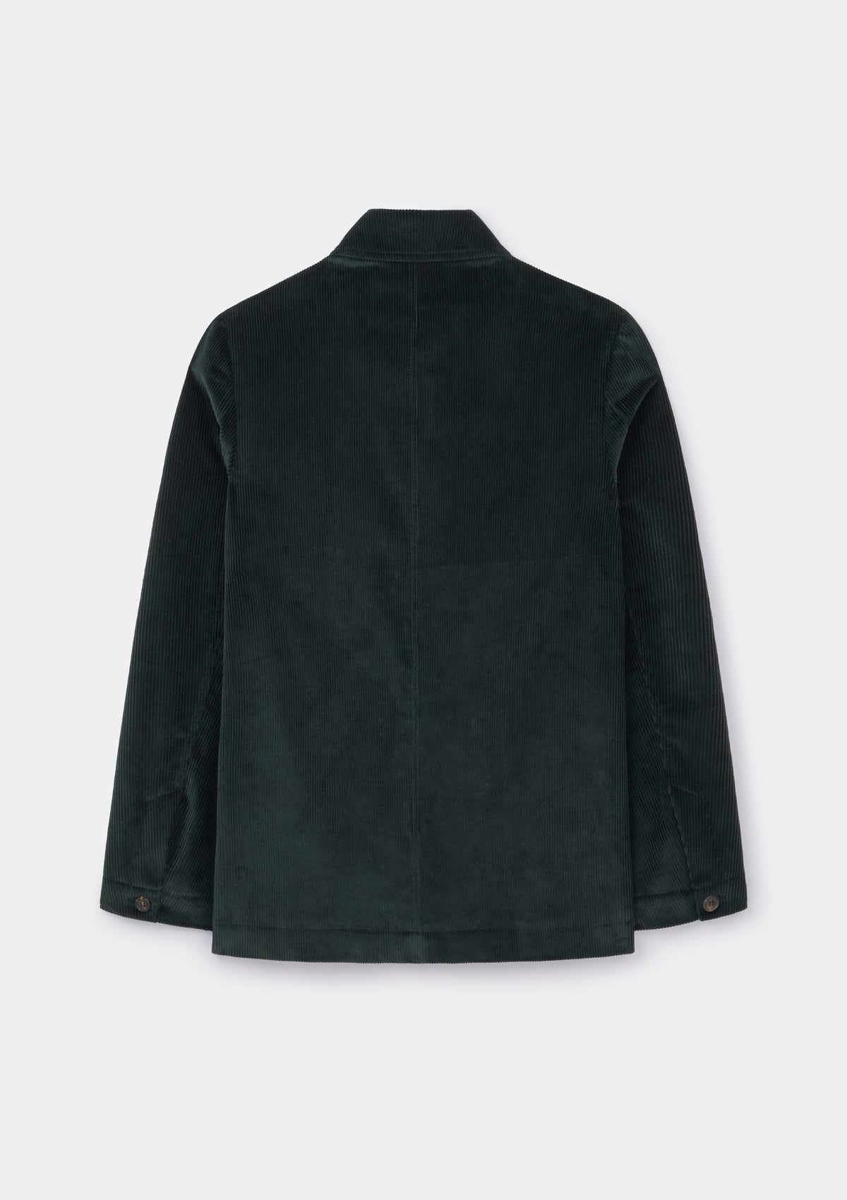 Shadow Green Cotton-Corduroy Chore Jacket