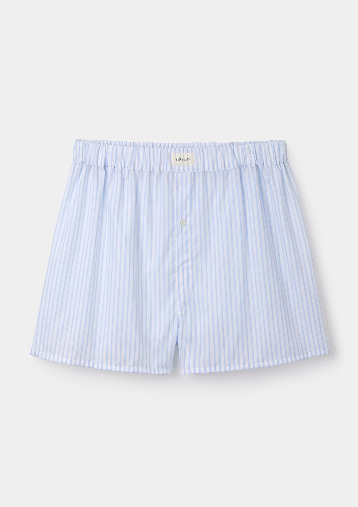 Sky Blue Stripe Cotton Boxer Shorts by SIRPLUS