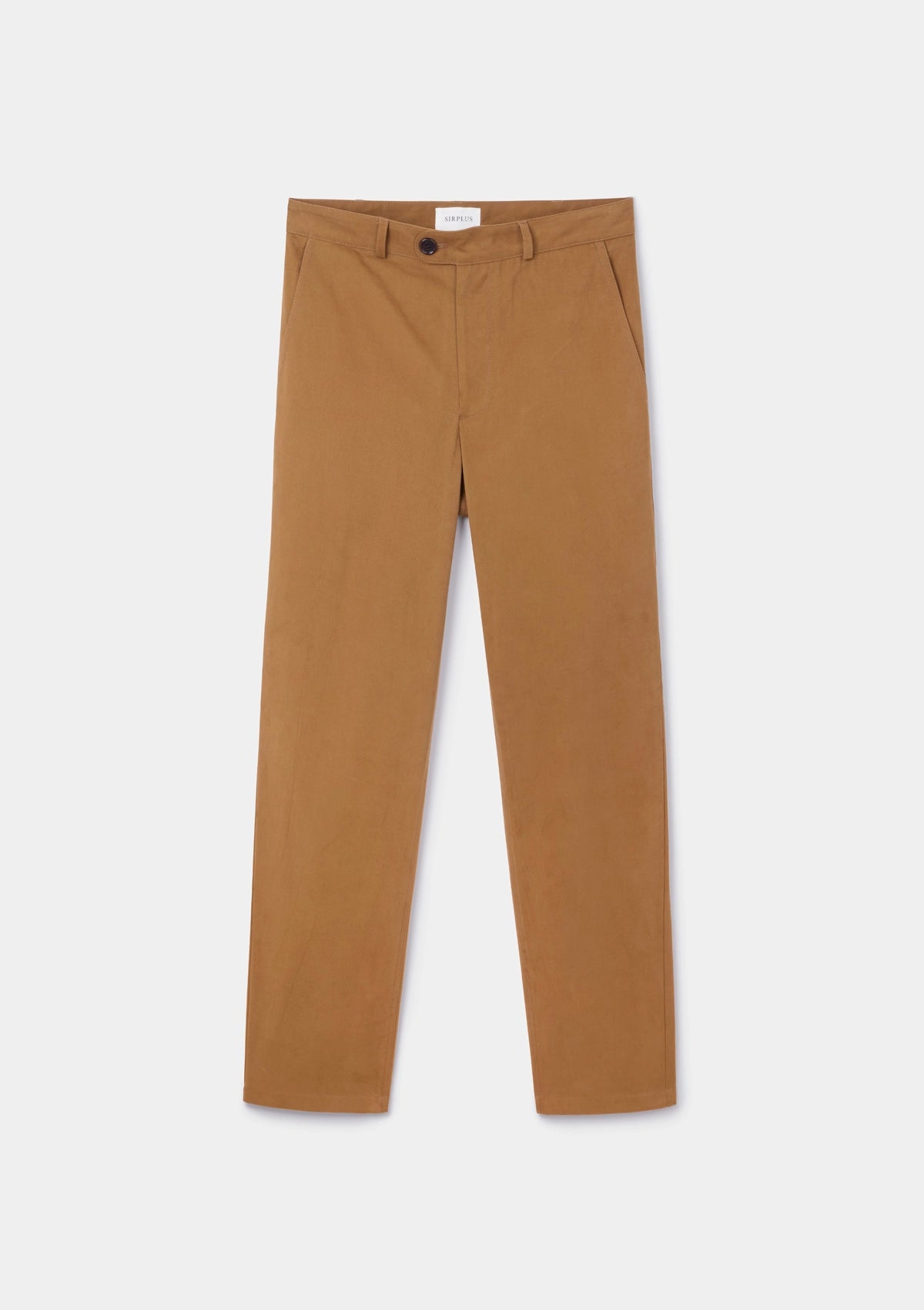 Tobacco Cotton Twill Chinos, Chinos - SIRPLUS
