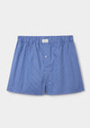 White Windowpane Check Boxer Shorts, Boxer Shorts - SIRPLUS