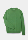 Watercress Lambswool Crew Neck Jumper