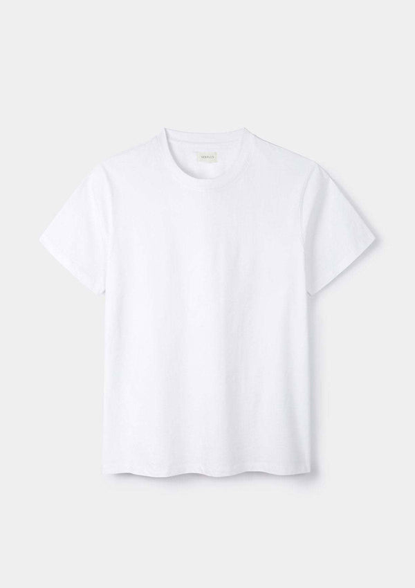 White Organic Cotton T-shirt, T-shirts - SIRPLUS