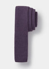 Wisteria Wool Knitted Tie