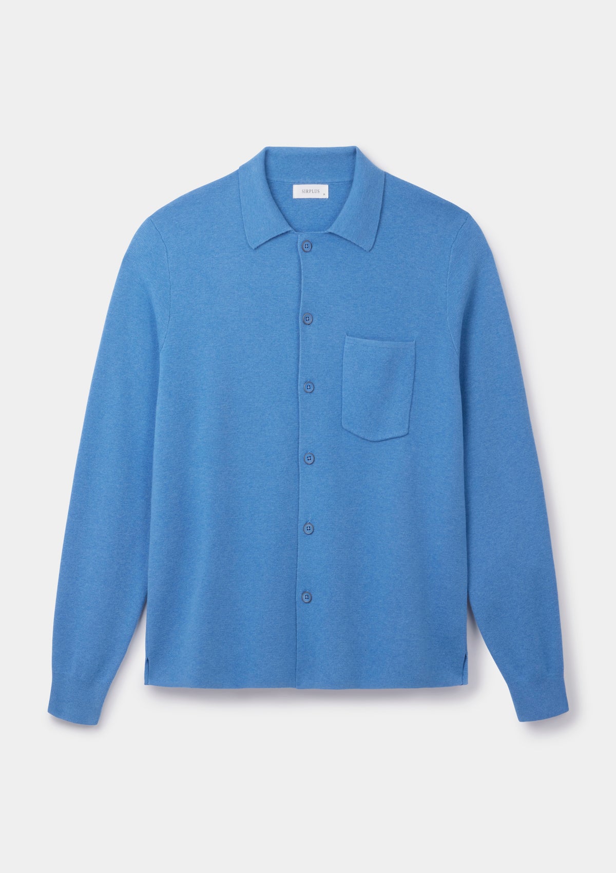 Zaffer Merino Knit Polo Shirt, Long-Sleeve Polo Shirt - SIRPLUS