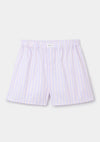 Pink Candy Stripe Cotton Boxer Shorts