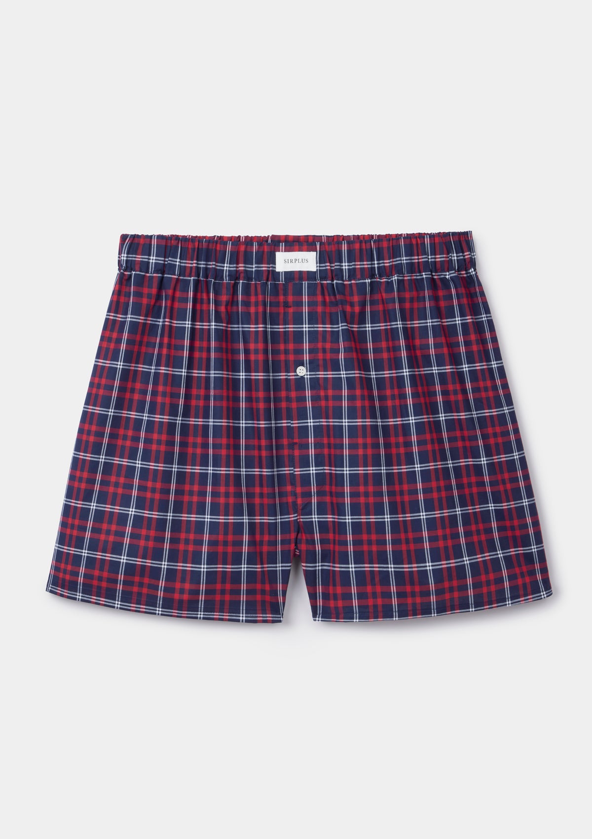 Red Ranger Check Cotton Boxer Shorts
