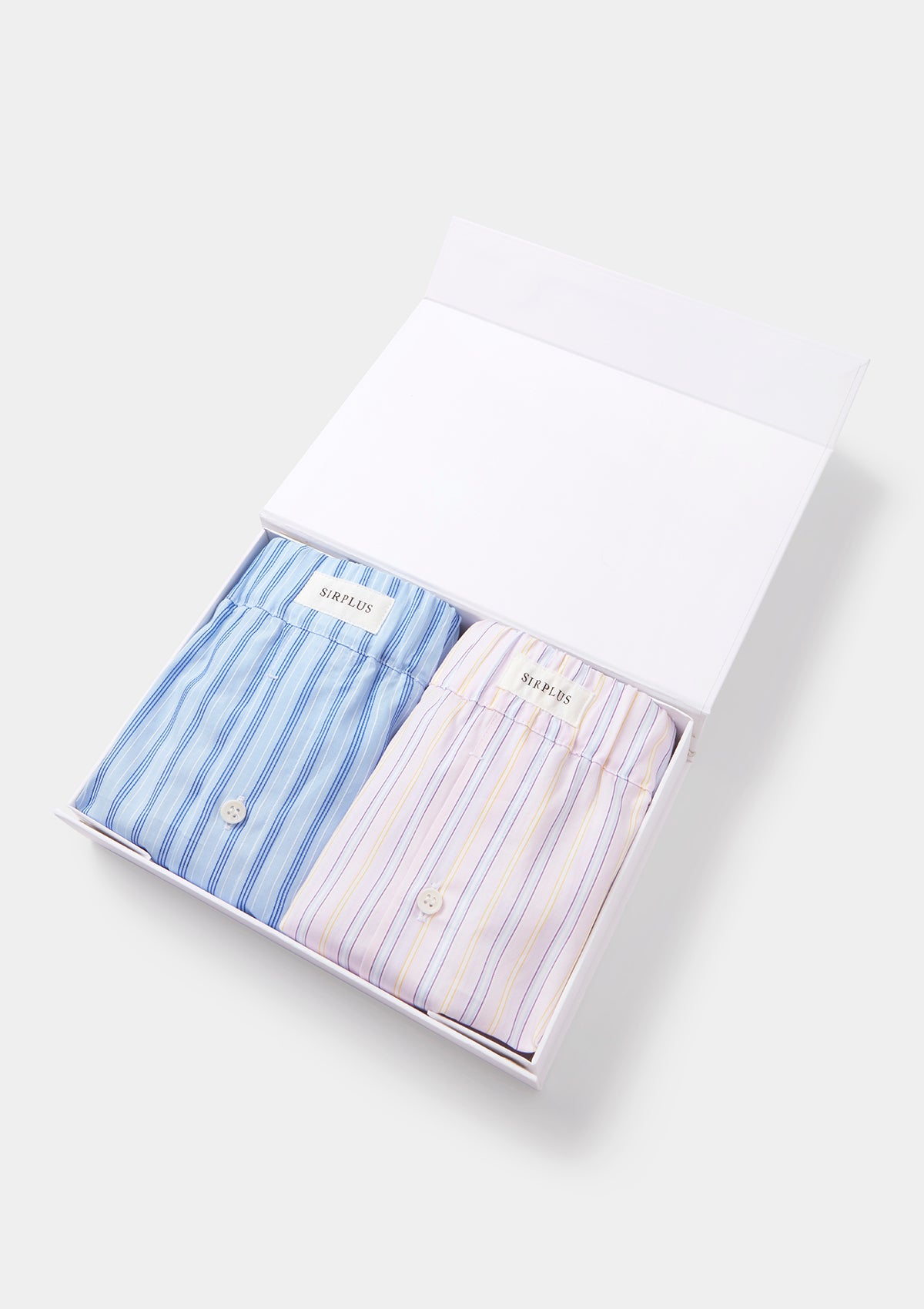 Candy Stripe Cotton Boxer Shorts Gift Box