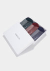 Festive Herringbone Cotton Socks Gift Box, Gift Box - SIRPLUS