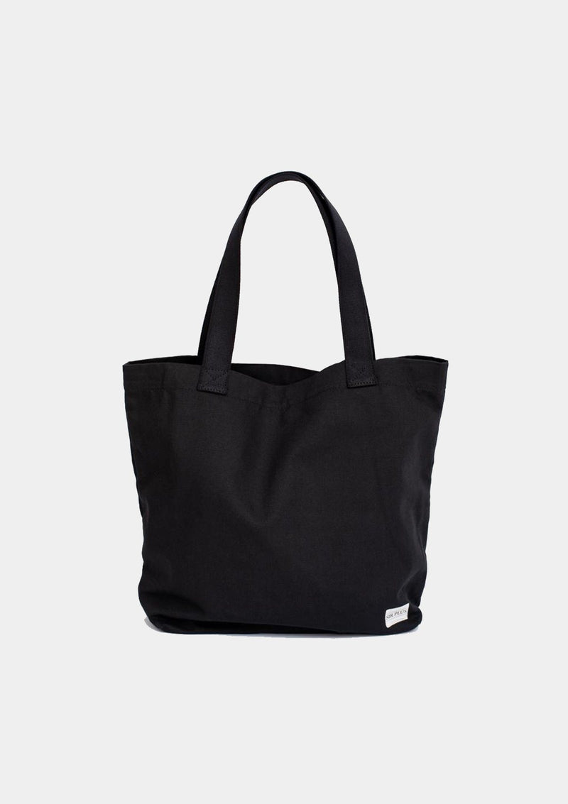 Black Canvas Tote Bag, Bags - SIRPLUS